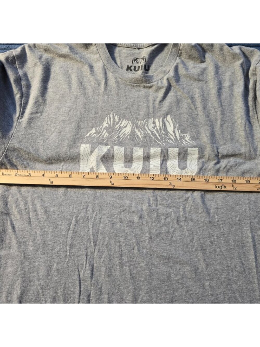 KUIU Sawtooth Mountain Range T‑Shirt Men’s Gray Large | Hunting Outdoor Perform - Picture 6 of 10